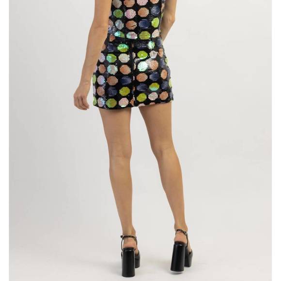 NEW FORE studio 54 dotted sequin set in black - Picture 5 of 5